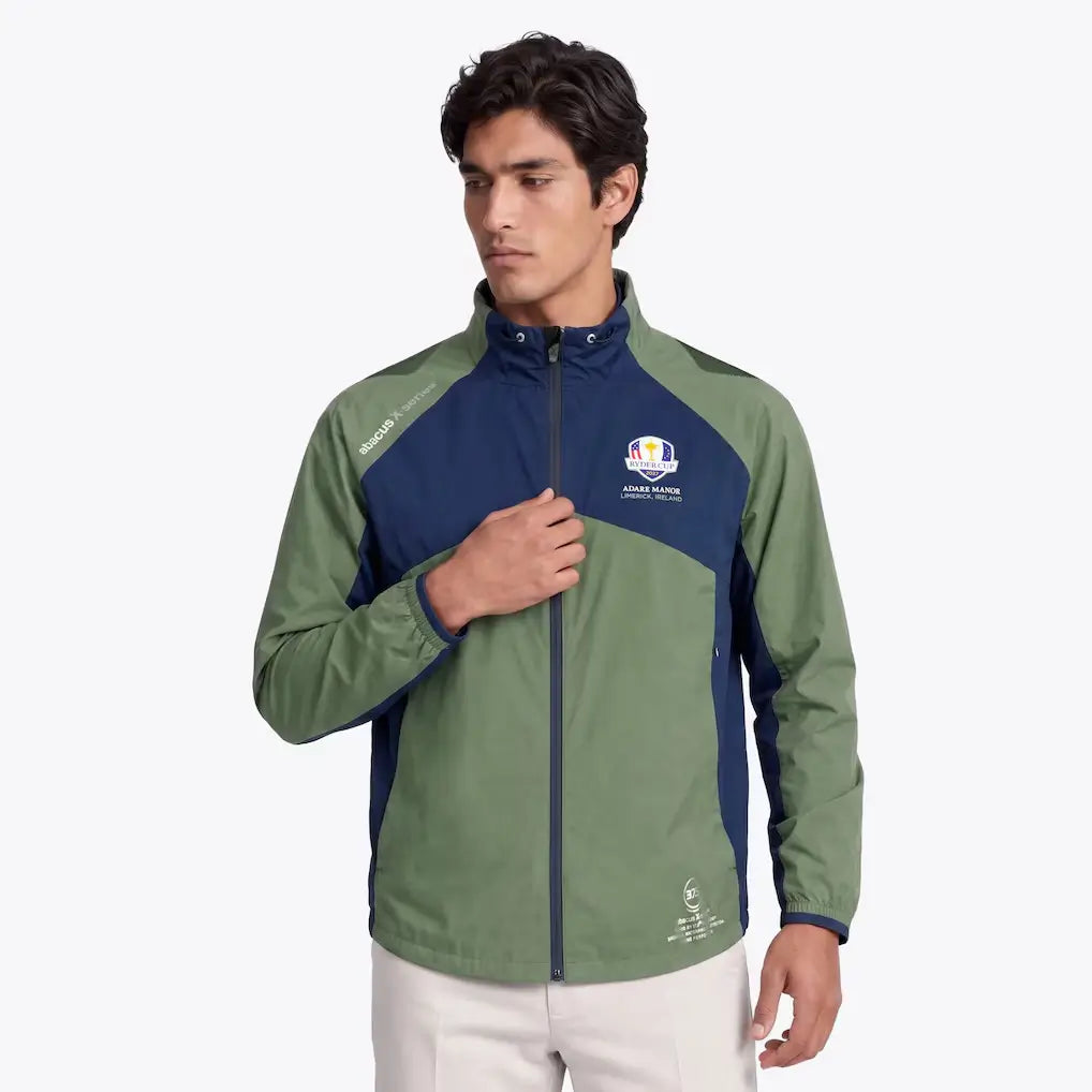 Ryder Cup 2027 Abacus Pitch Green Rain Jacket