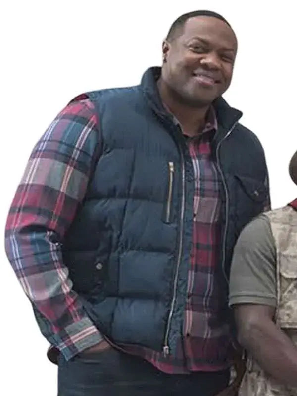 Ser’Darius Blain Jumanji: Open World Puffer Blue Vest