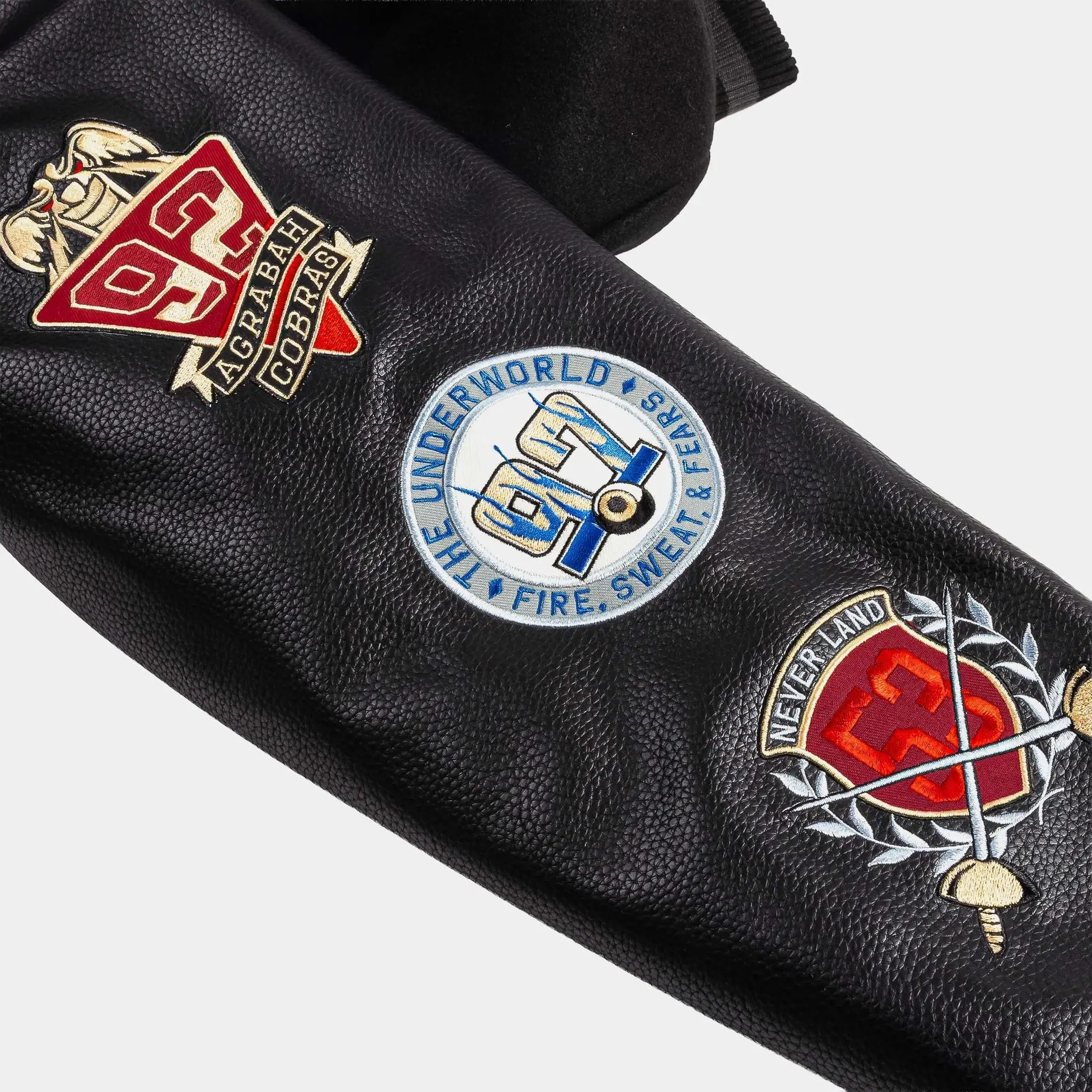 Shoe palace d23 Disney Villains Black varsity jacket For Men & Women