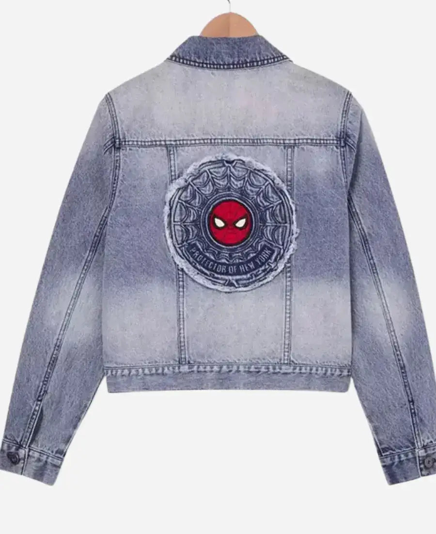 Spider-Man Brand New Day Blue  Denim Jacket
