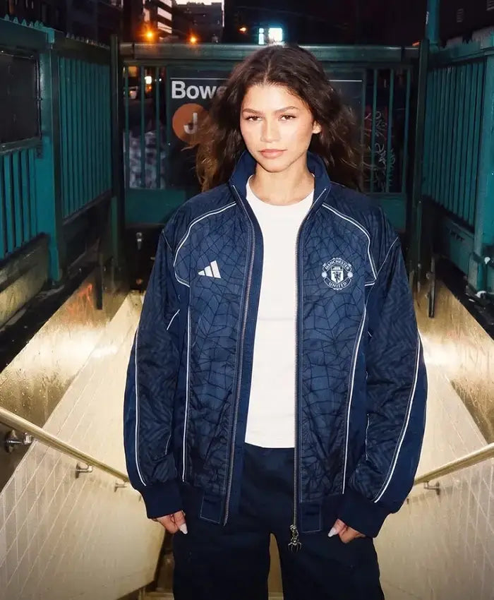 Spider-Man x Manchester United 2026 Track Jacket
