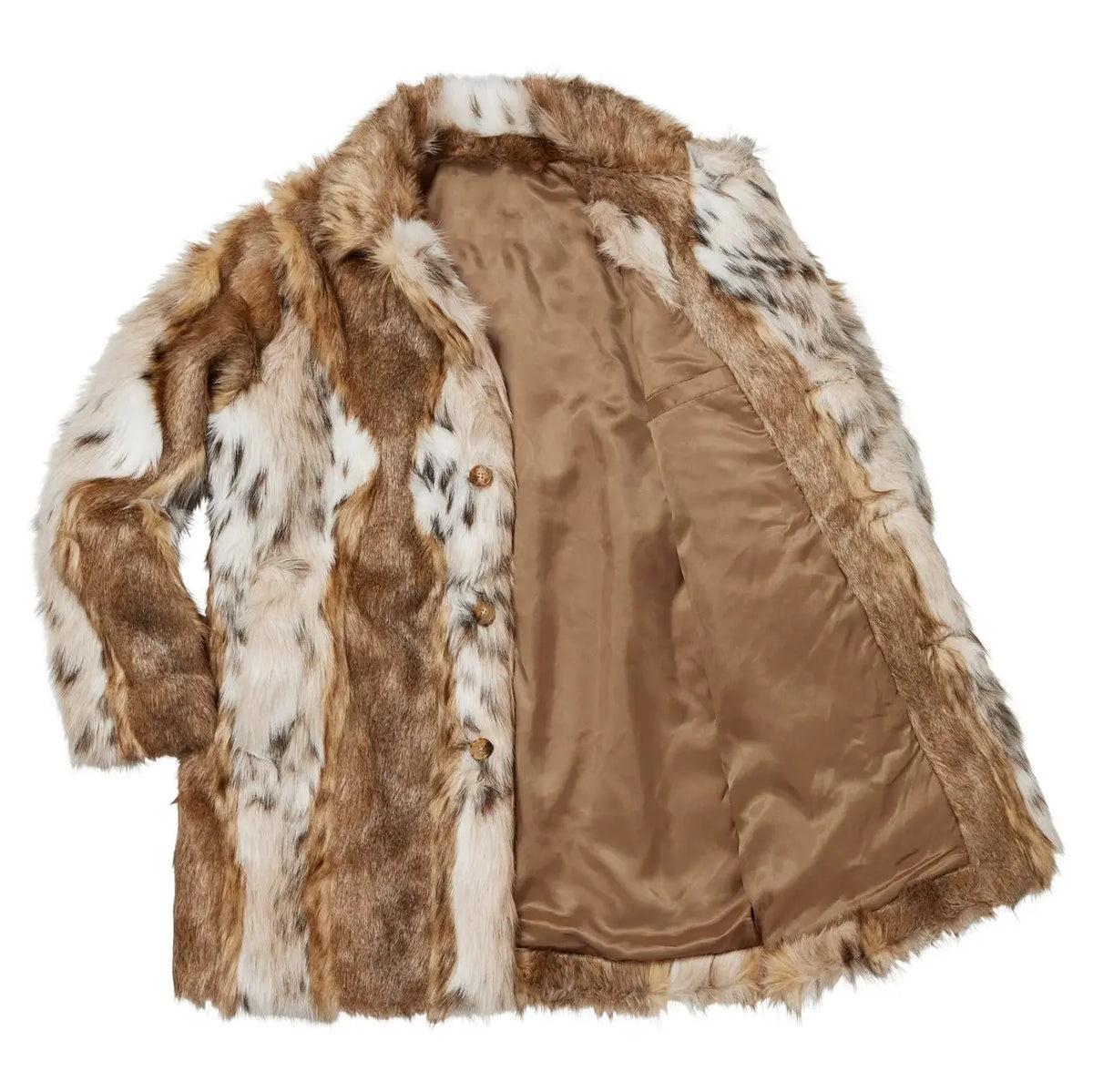 Supreme 2026 Lynx Faux Fur Windstopper Overcoat
