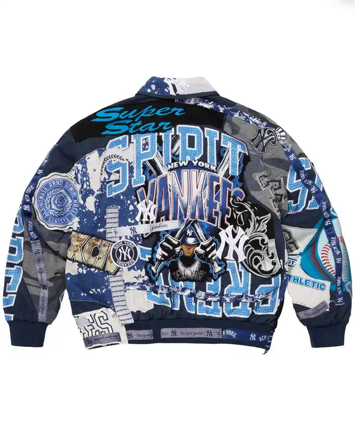 本日限　Supreme Jeff Hamilton Varsity Jacket Supreme Jeff Hamilton Yankees Jacket – MY JACKET WEAR