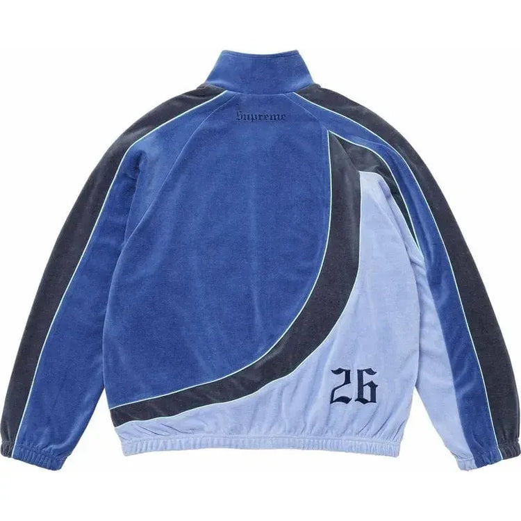 Supreme x Umbro Blue Velour Jacket