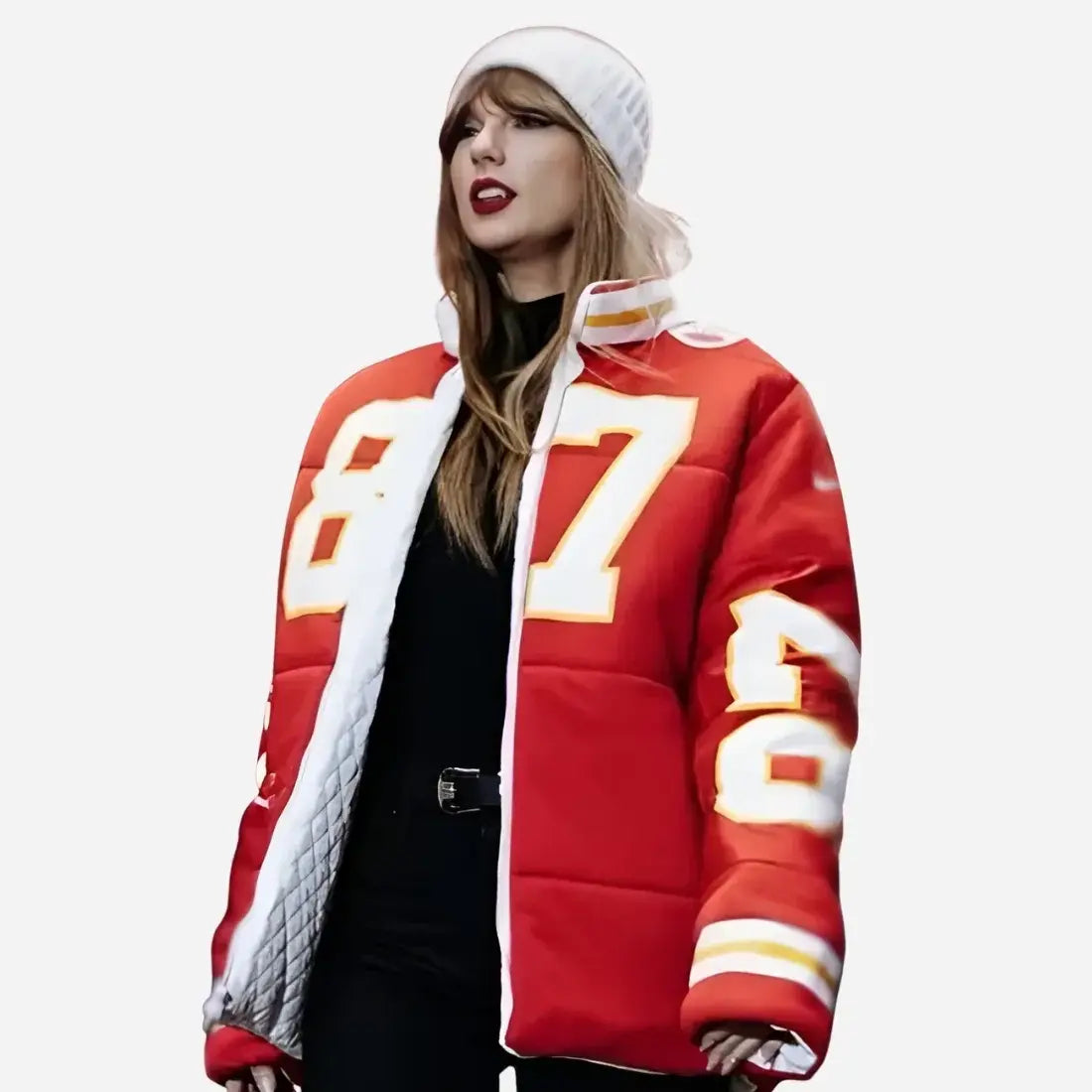 Taylor Swift Kelce 87 Puffer Jacket