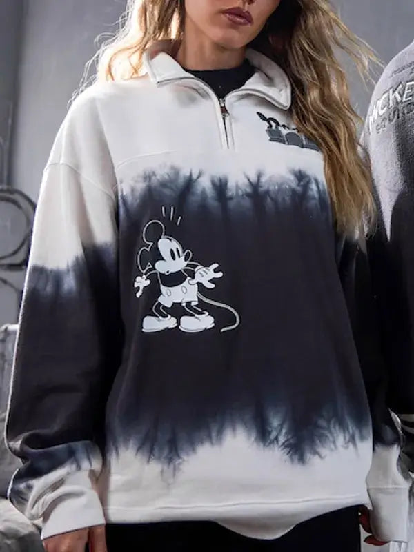 The Skeleton and Mickey Mouse Dance Sweatshirt