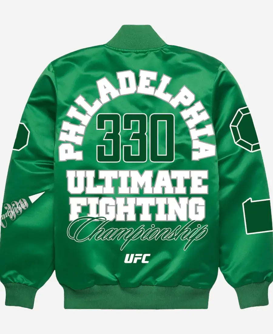 UFC 330 Philadelphia Satin Jacket
