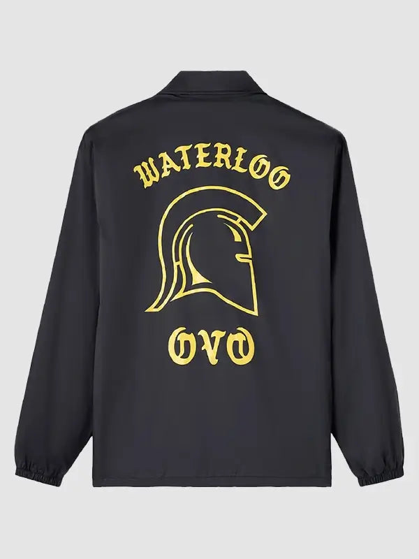 University of Waterloo Coaches OVO Black  Jacket