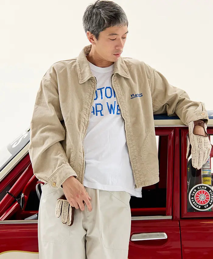 Visvim Motors Club 2026 Corduroy Beige Jacket