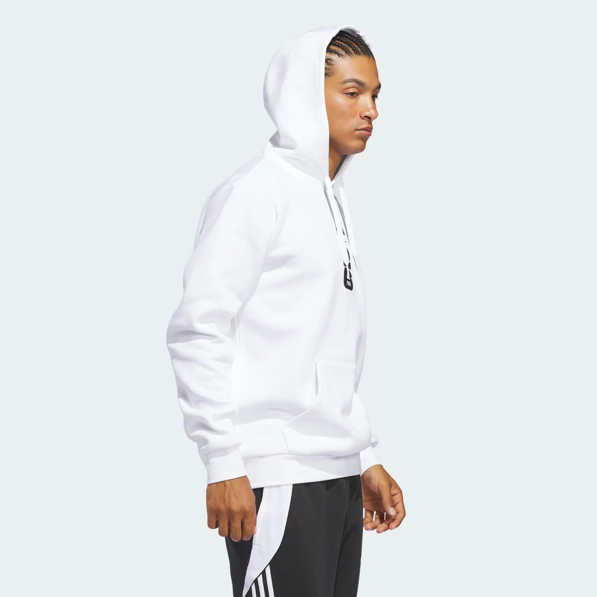 White Adidas World Cup 2026 Match Ball Graphic Hoodie