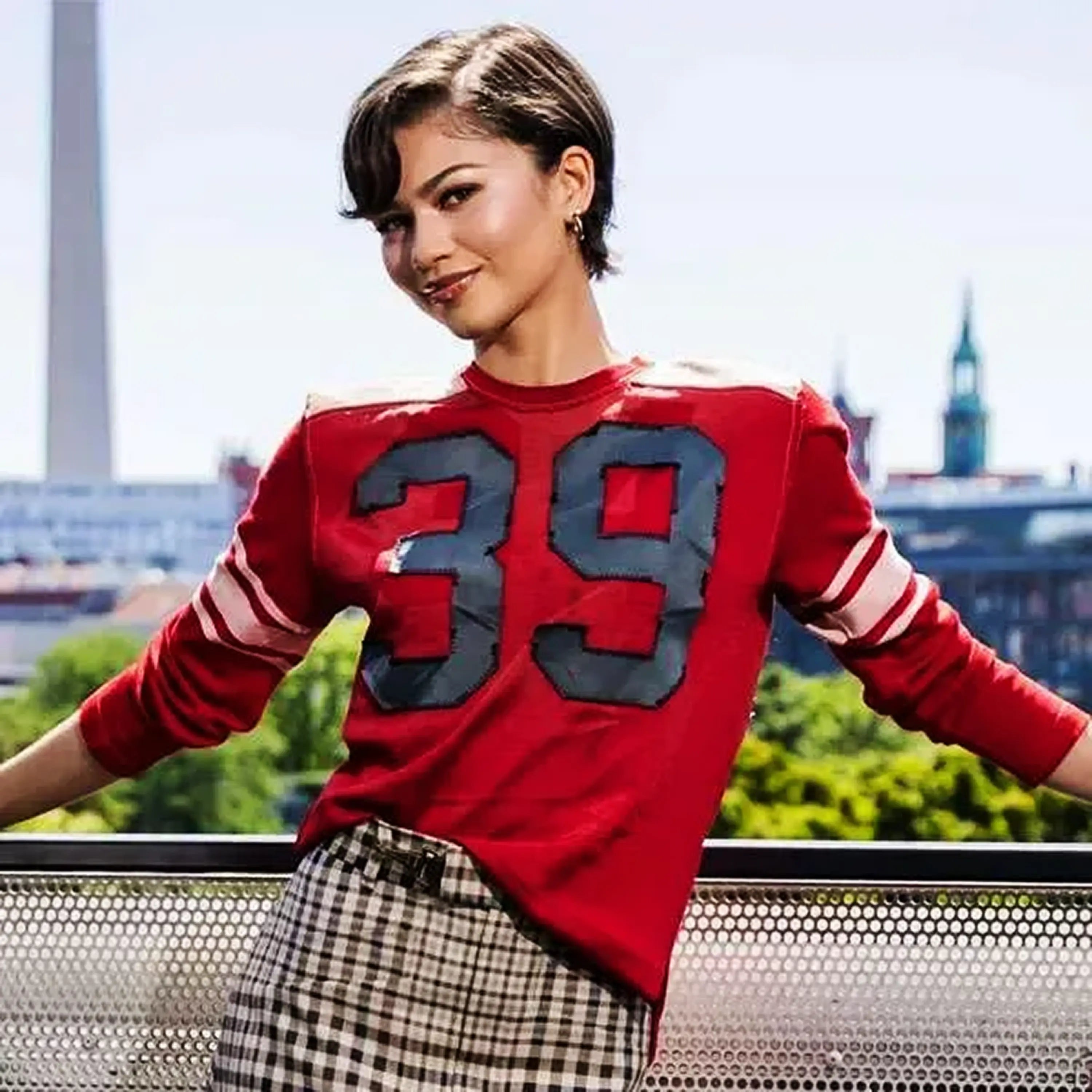 Zendaya 2026 Spider-Man Red T-Shirt