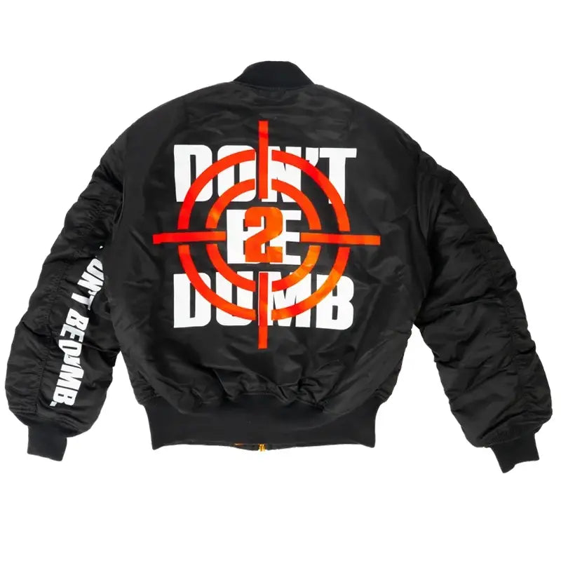 awge-inspired tshirt bomber jacket