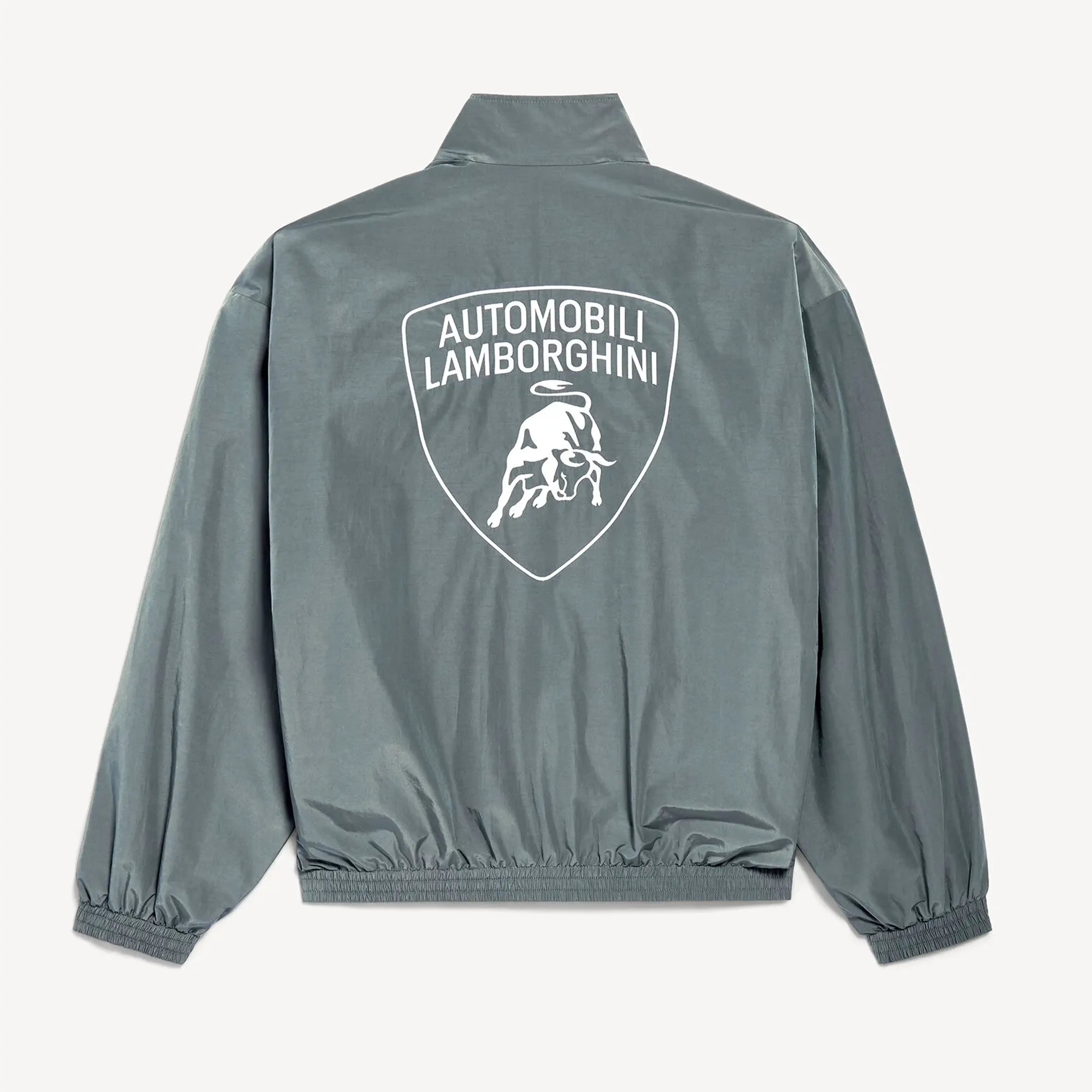 balenciaga inspired automobili lamborghini track grey jacket
