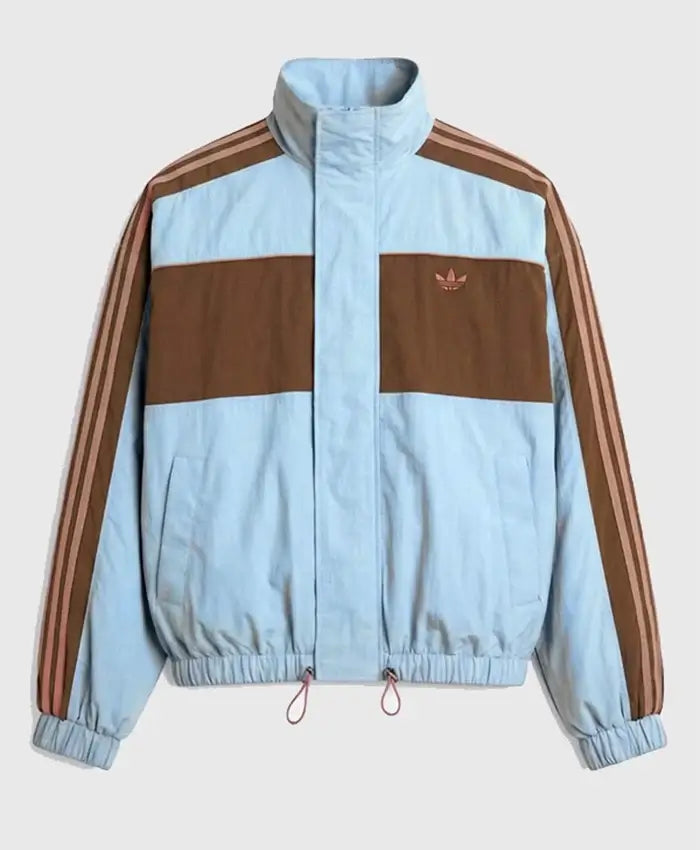 Adidas x ASOS Oversized Blue & Brown Jacket