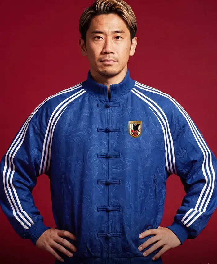 Bape x Japan Football Chinese Jacket
