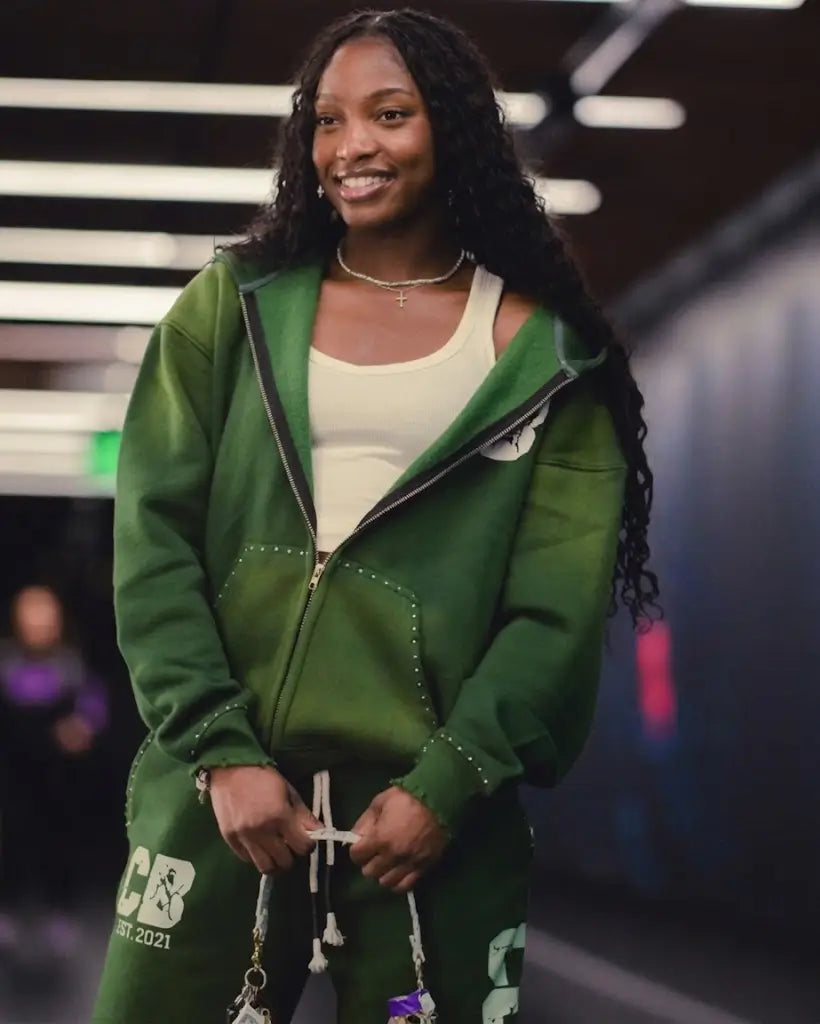 Janelle Bailey WNBA Rhinestone Tracksuit