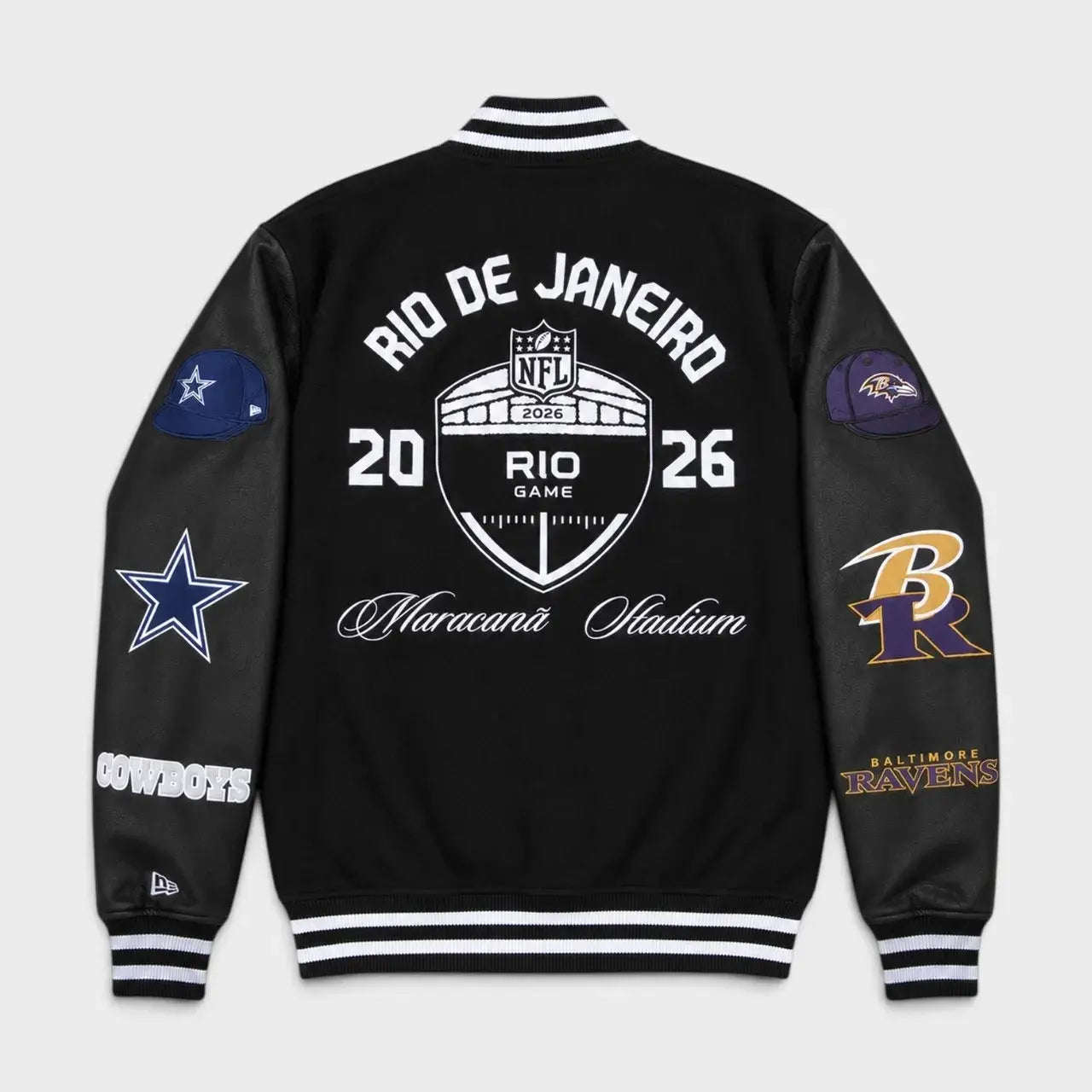 cowboys vs ravens brazil inspired rio game jacket