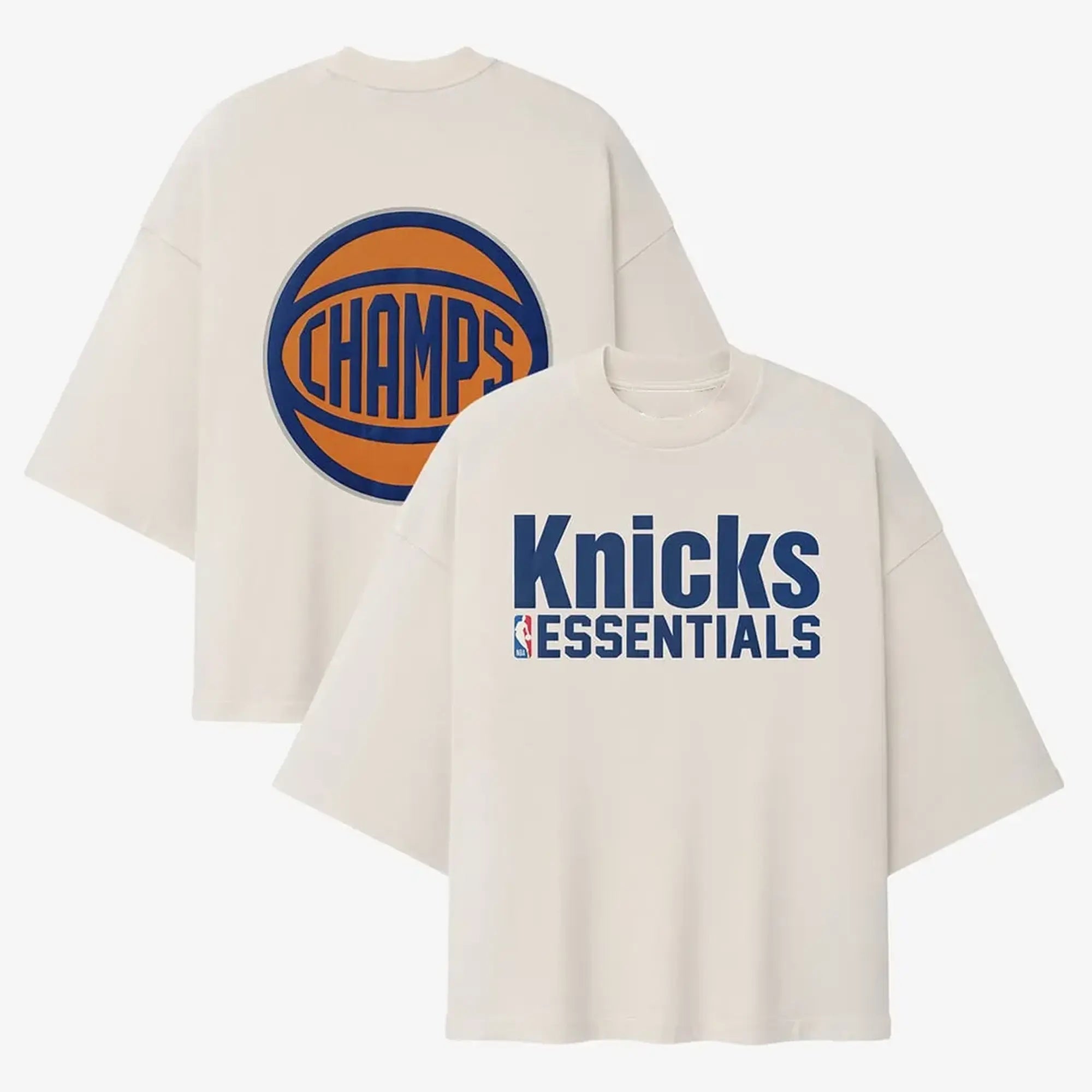 fear of god inspired new york  knicks champions tshirt