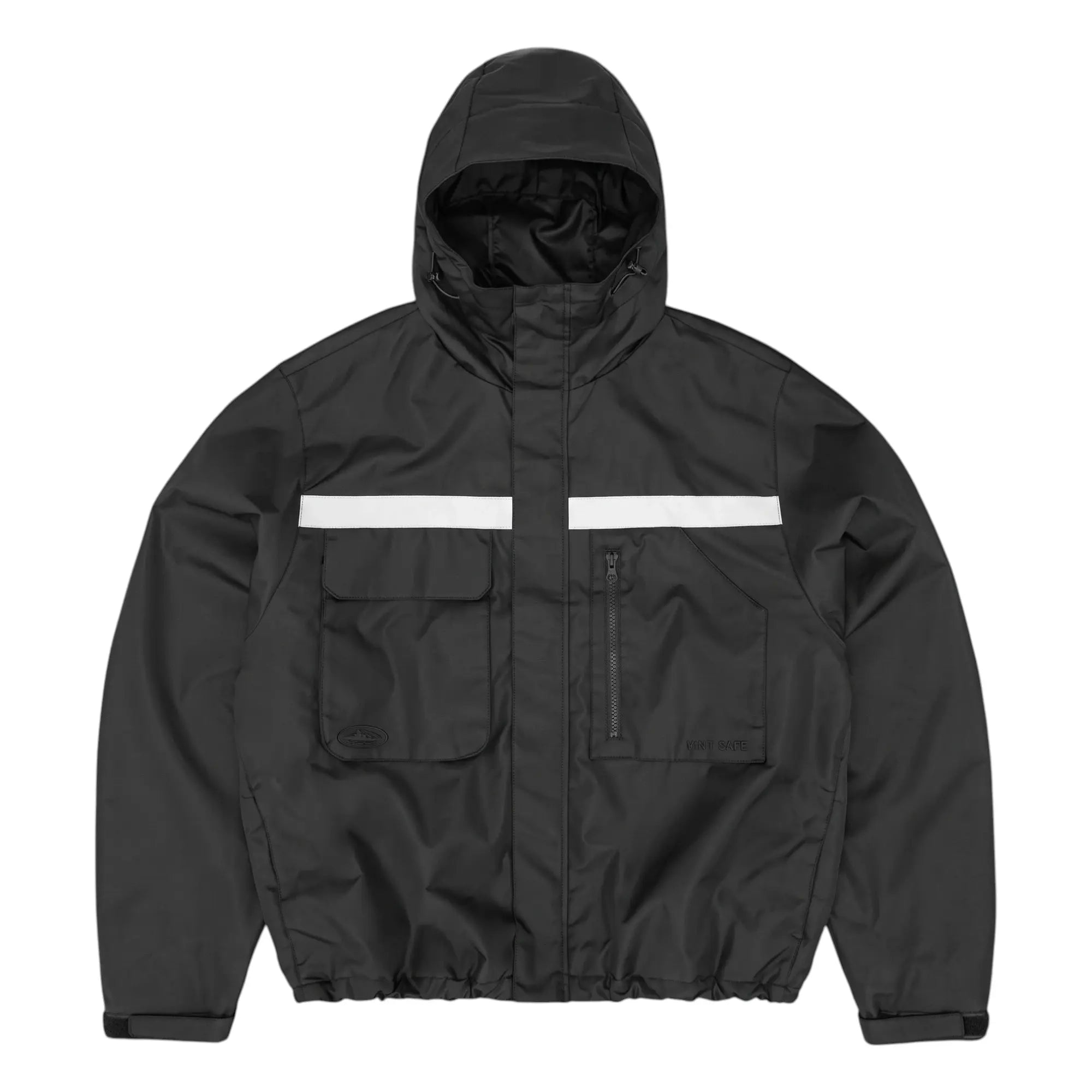 Corteiz x Skepta It Ain't Safe Black Jacket