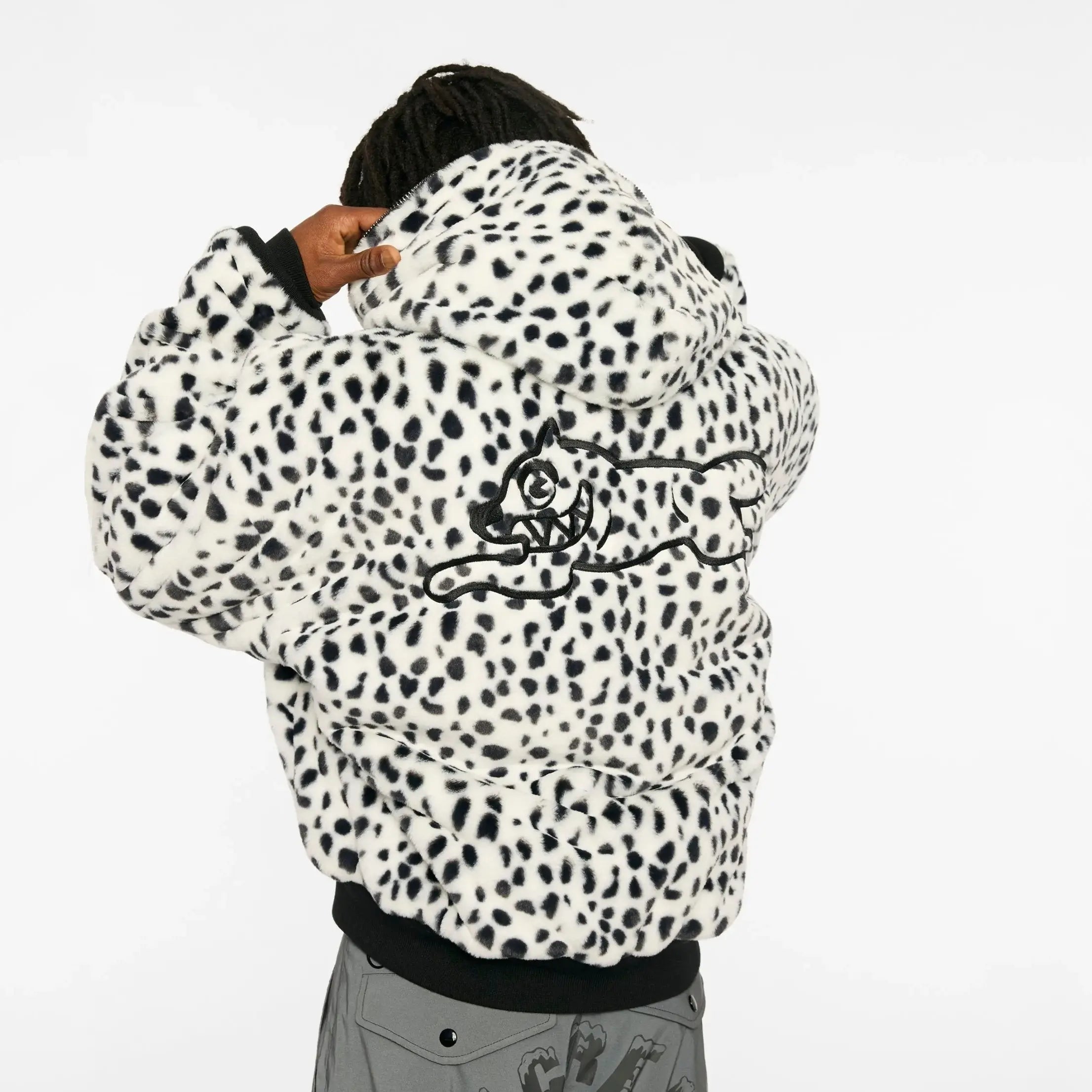 icecream x  alpha fluffy hoodie