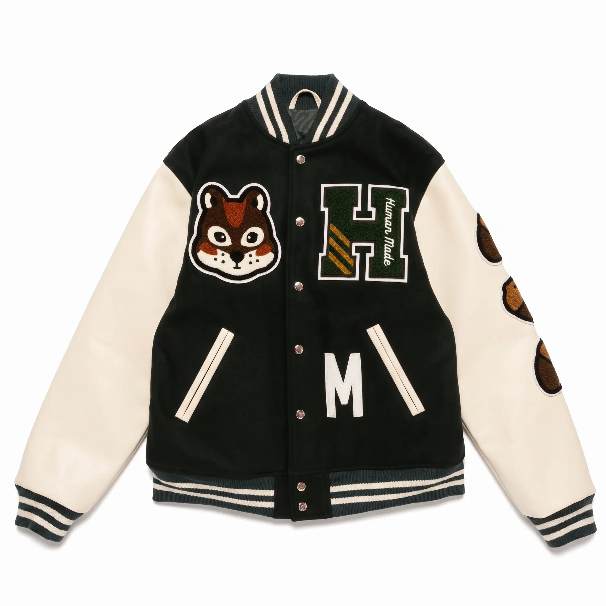 j-hope × human made season 2 varsity jacket