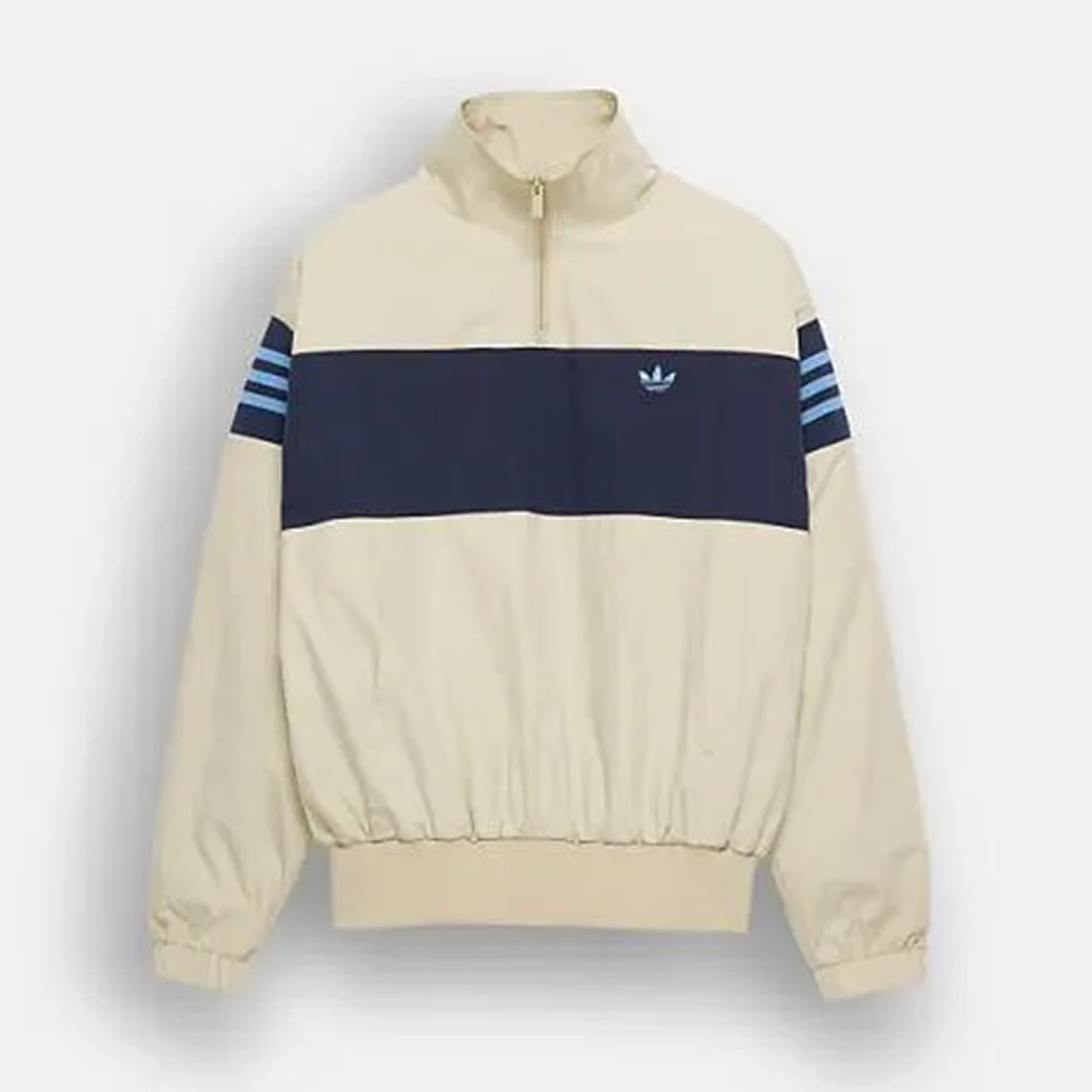 jacket stone navy color block