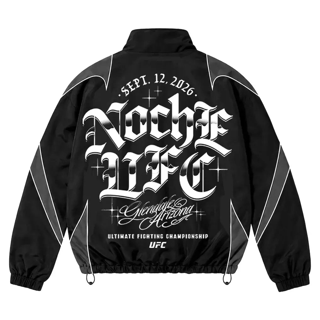 UFC Noche 2026 Black Track Jacket