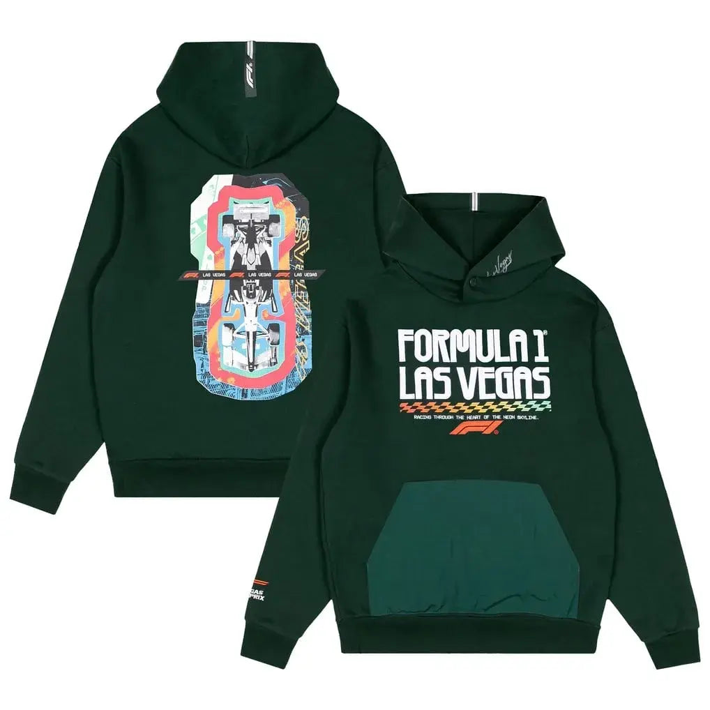 f1 las vegas gp 2026 graphic hoodie