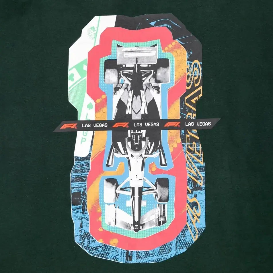mens green f1 inspired las vegas grand prix hoodie
