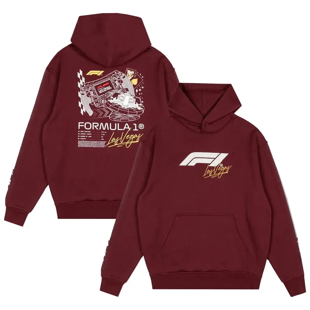 mens maroon 2026 las vegas grand prix hoodie
