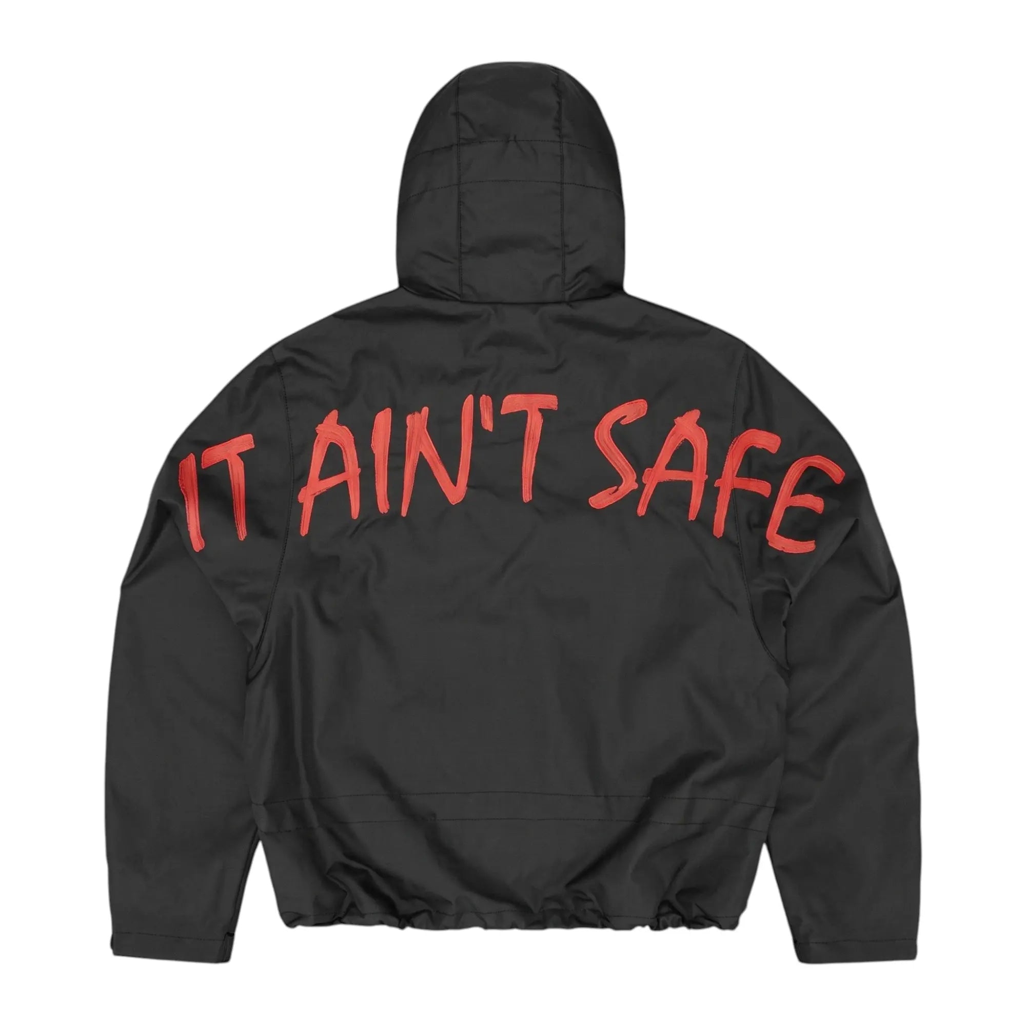Corteiz x Skepta It Ain't Safe Black Jacket
