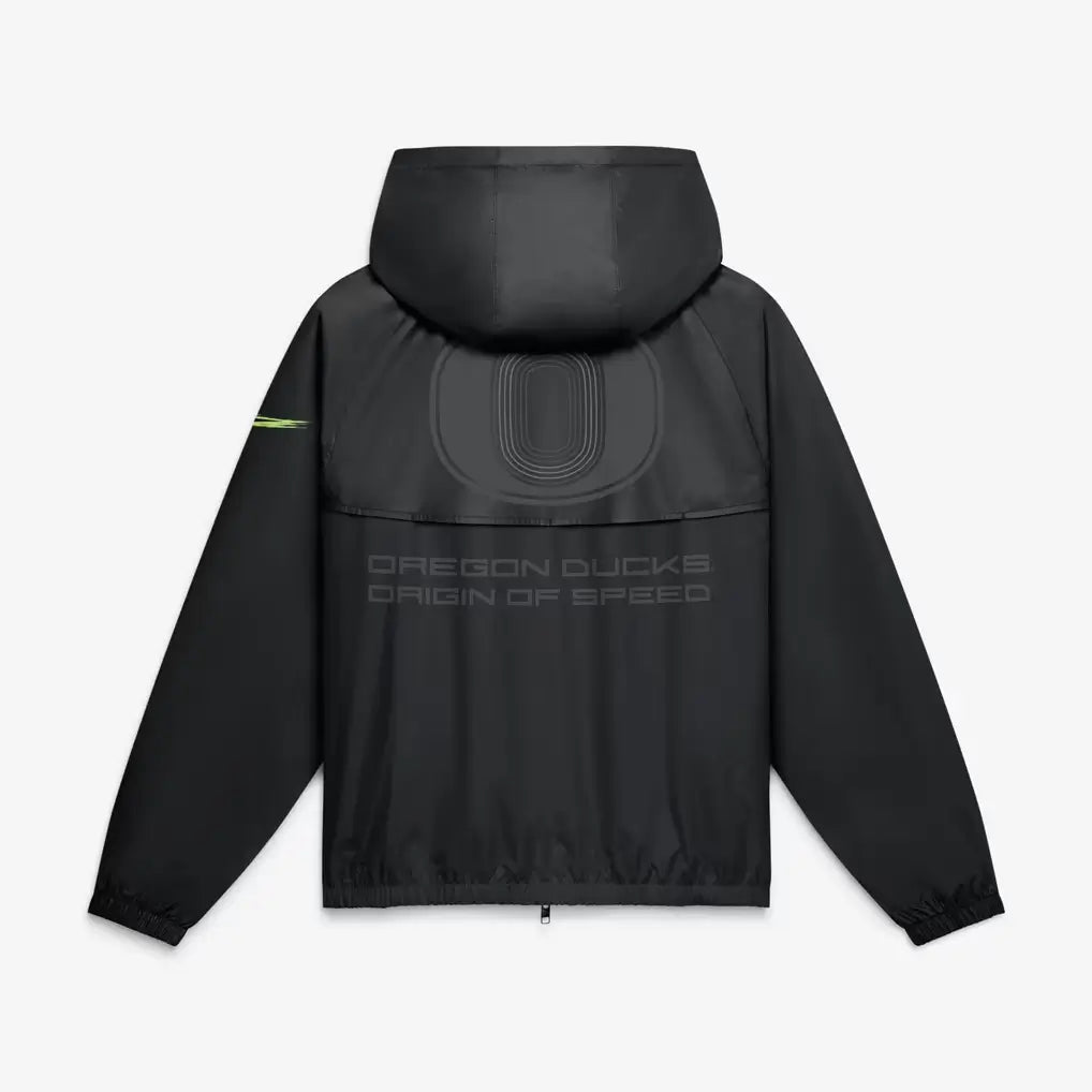oregon inspired  nike windrunner jacket