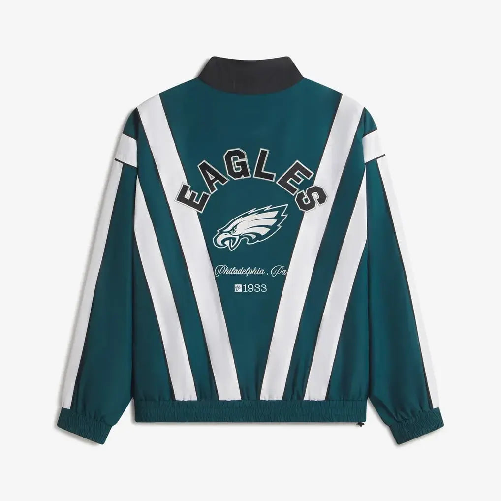 philadelphia eagles nfl windbreaker jacket