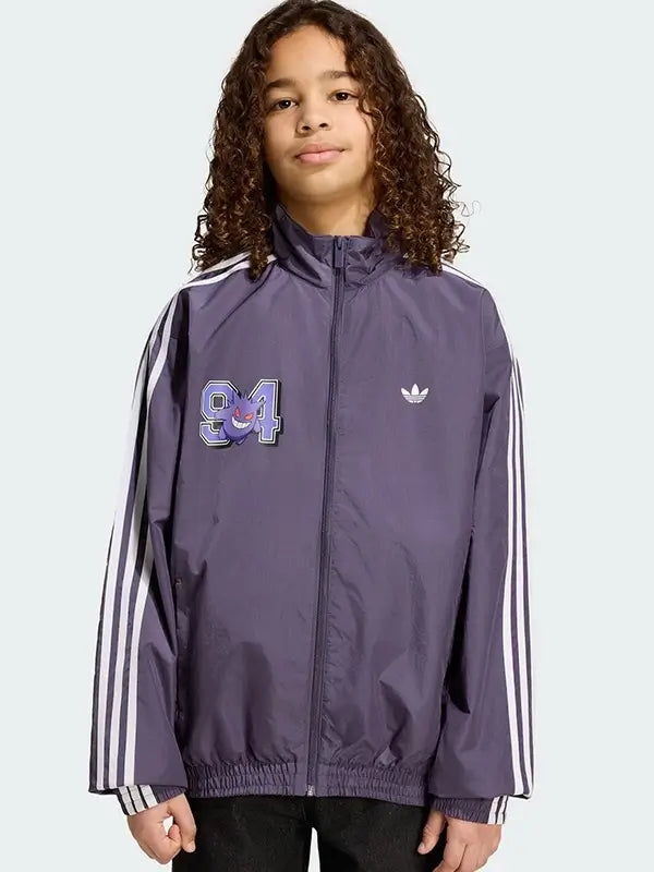 pokemon inspired oversized windbreaker jacket