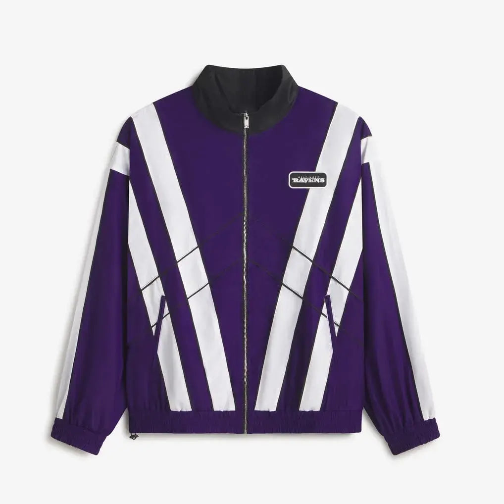 ravens off season nfl inspired windbreaker
