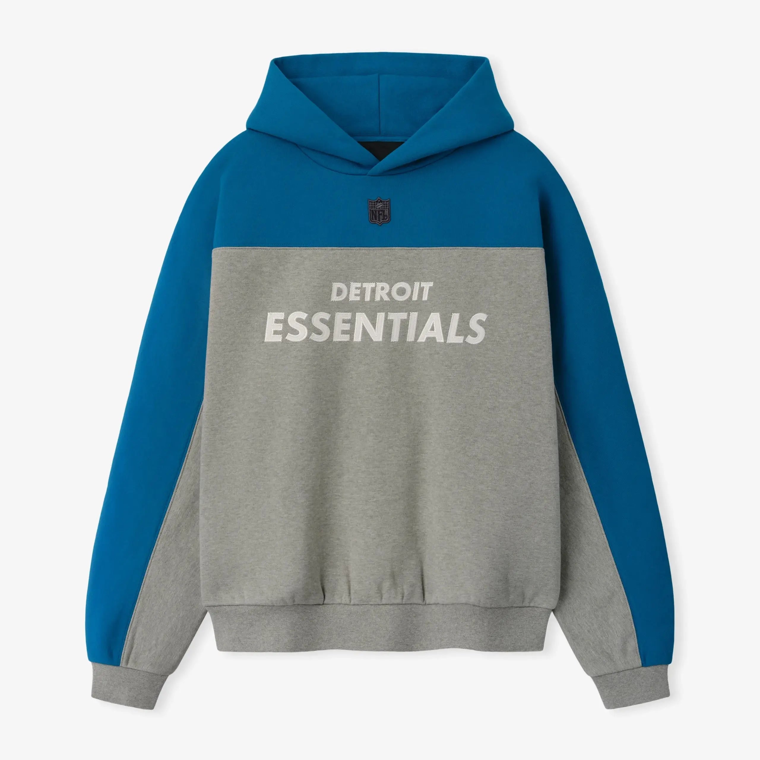 recreated fear of god inspired  lions 90s relaxed hoodie