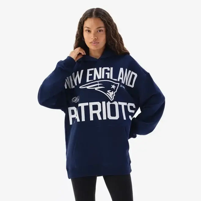 recreated patriots off season navy hoodie