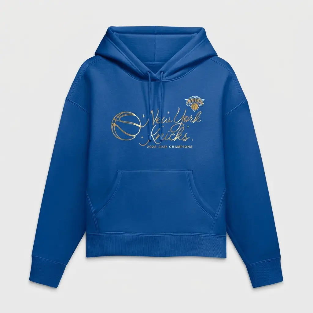 womens-knicks fanatics 2026 nba finals champions hoodie